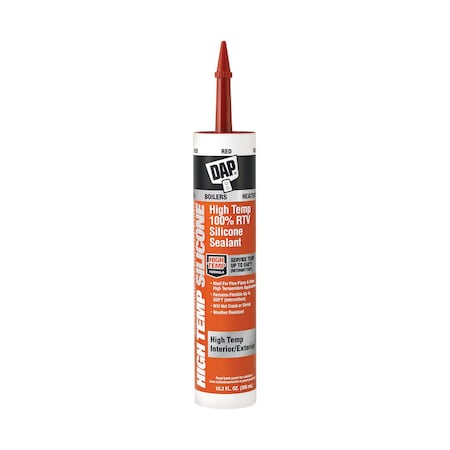 Dap DAP Red 100% RTV Silicone Sealant 10.3 oz 08013